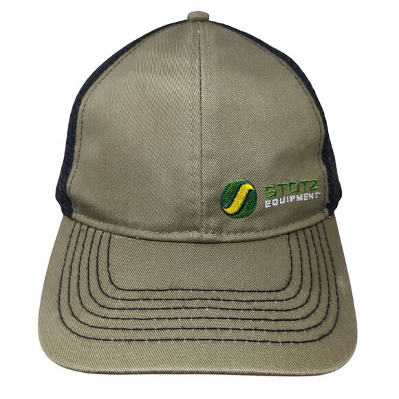 John Deere Other - Stotz Equipment Snapback Trucker Hat Green OS Adjustable Mesh Back John Deere